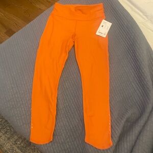 Pacesetter 7/8 Athleta Women’s Orange Leggings